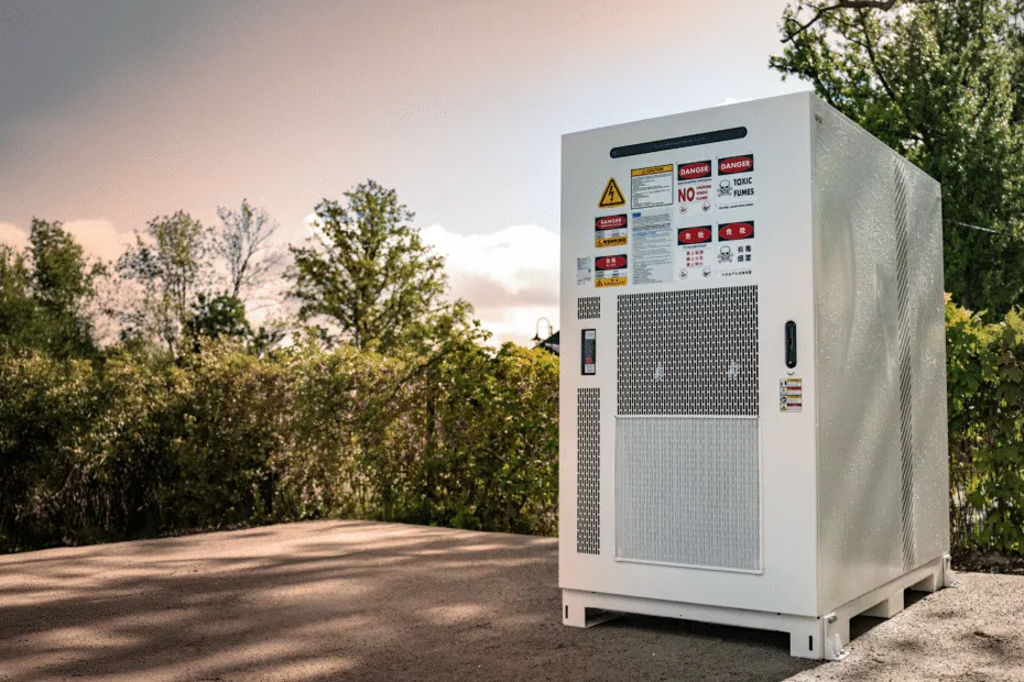 magazyn energii i panele fotowoltaiczne