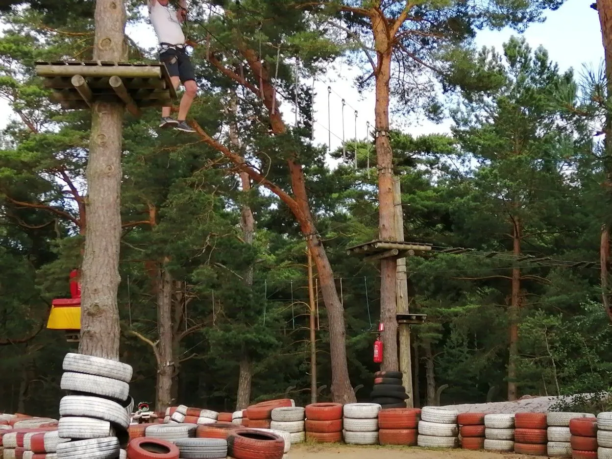 Instruktor Park Linowy Bałt&oacute;w bezpieczeństwo