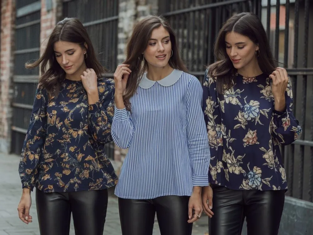 Stylizacje z legginsami i luźnymi bluzkami