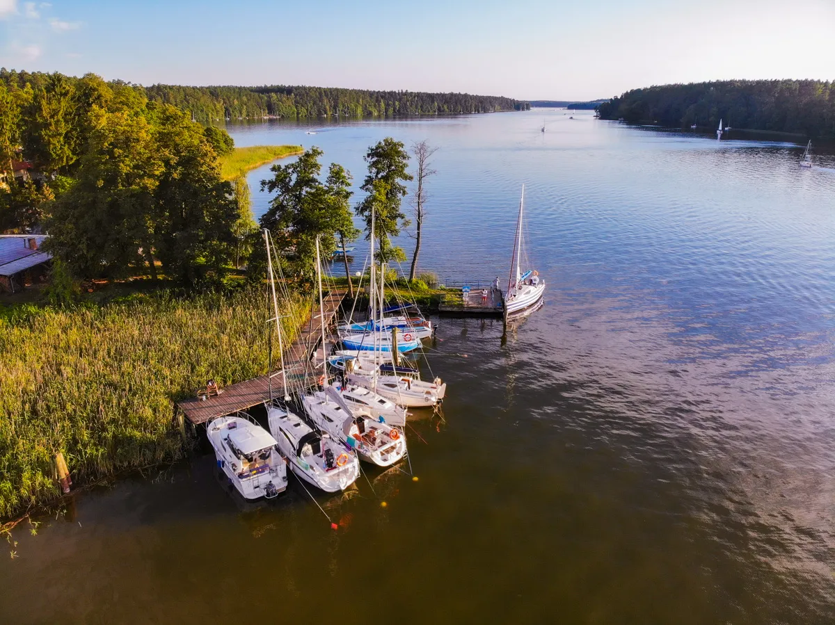 panorama Giżycka jezioro Niegocin