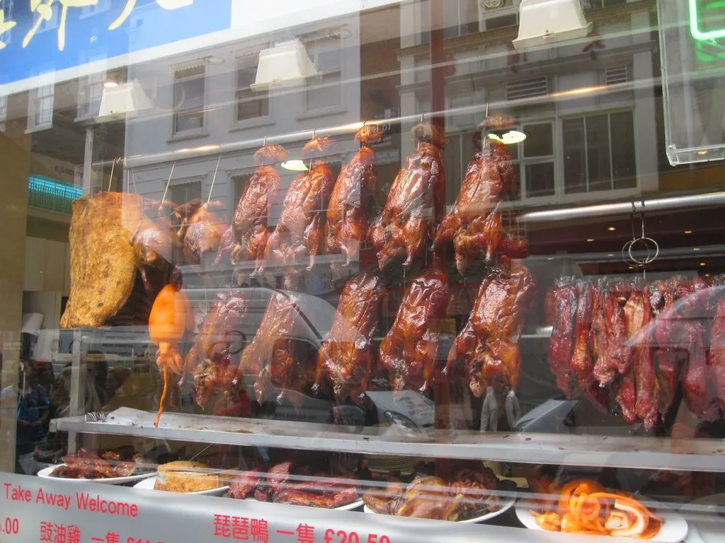 Peking duck London Chinatown