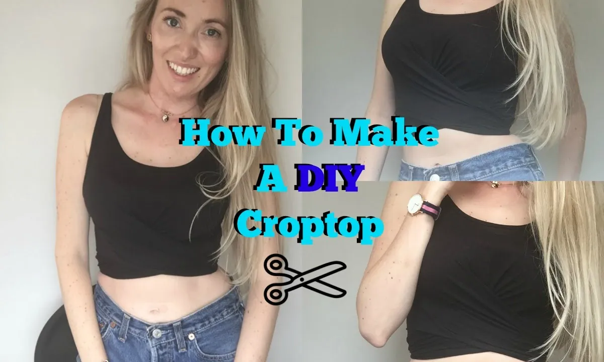 Crop top DIY bez szycia r&oacute;żne style