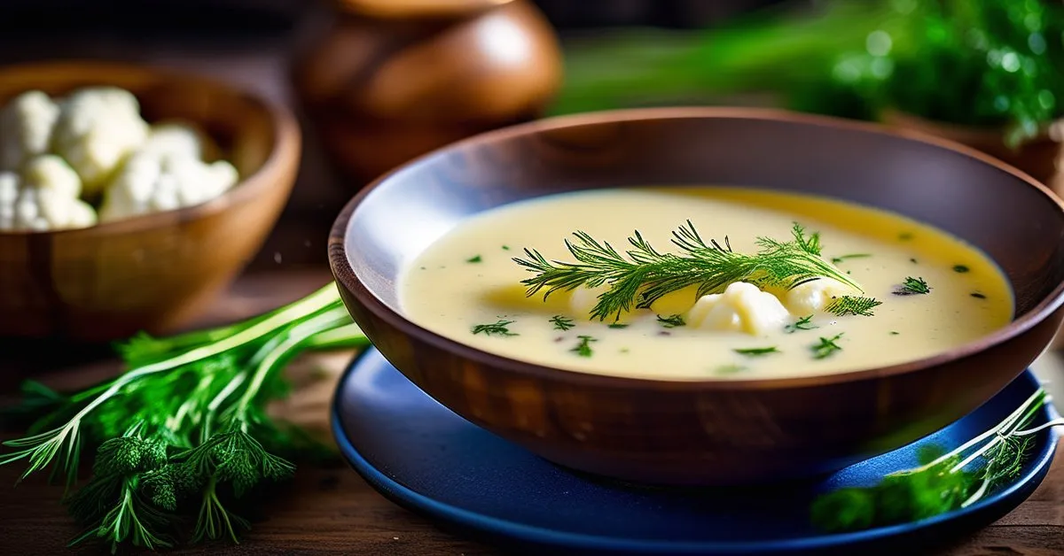 różne rodzaje zupy kalafiorowej kalorie