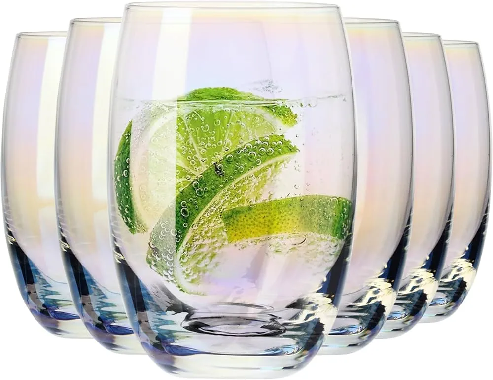 różne typy szklanek Krosno do napojów