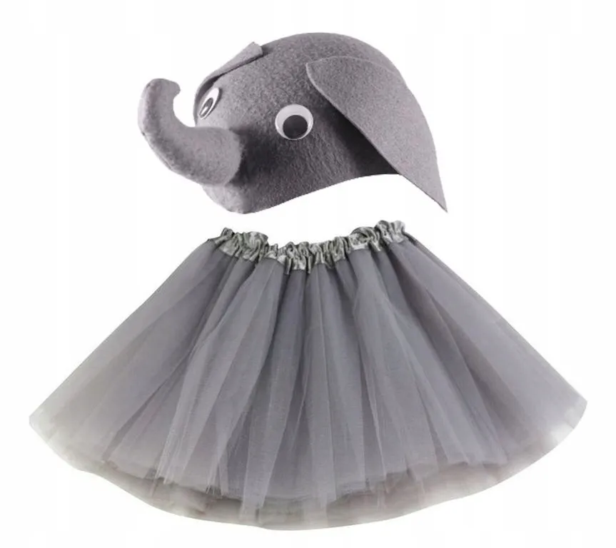 strój słonia dla dziecka bez szycia