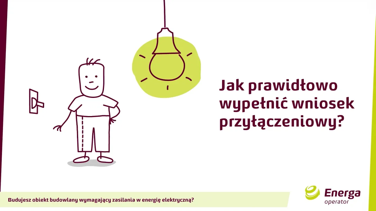 Energa wniosek o określenie warunków przyłączenia