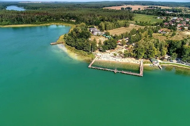 Plaża Jezioro Reczynek Ośno Lubuskie