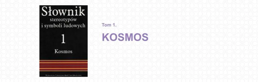Słownik stereotypów i symboli ludowych tomy okładki