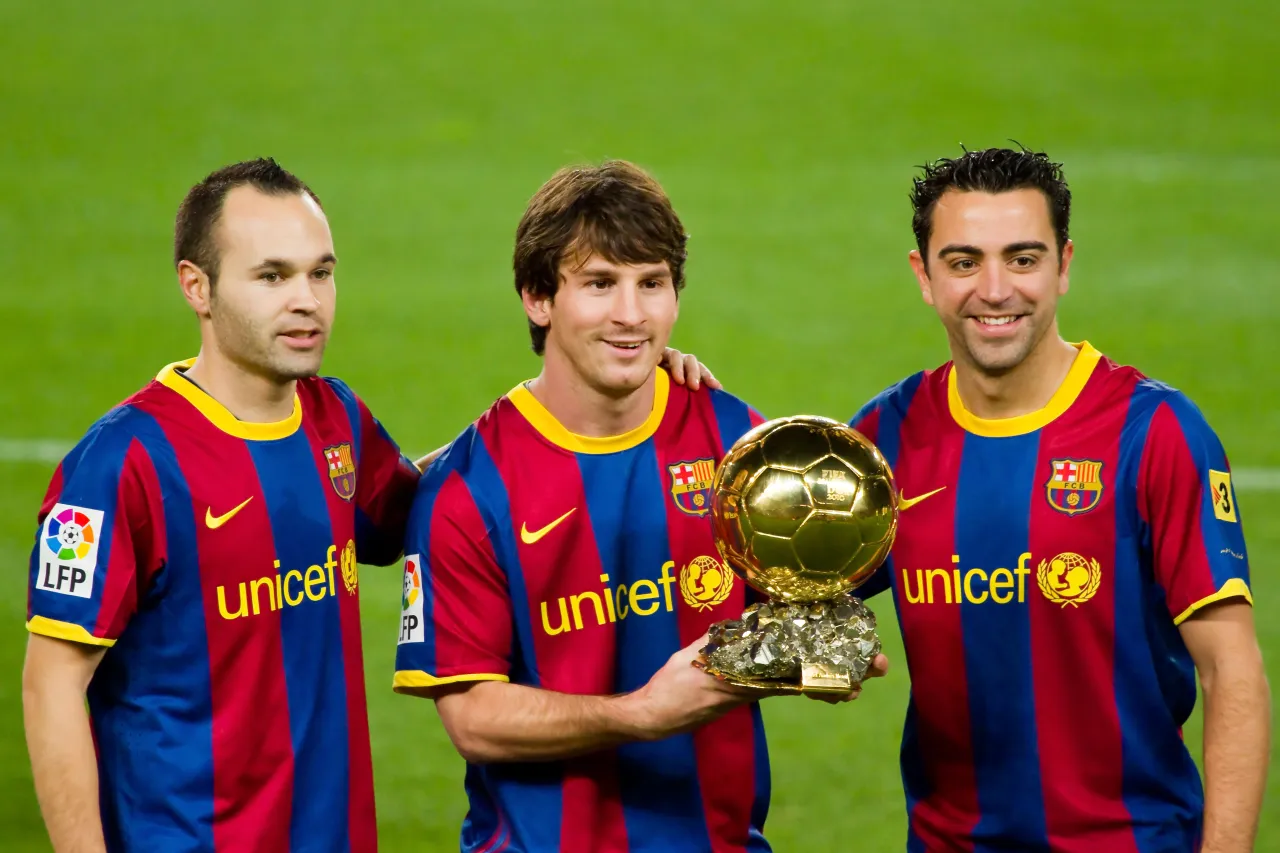 FC Barcelona 2009 Liga Mistrz&oacute;w Messi Guardiola