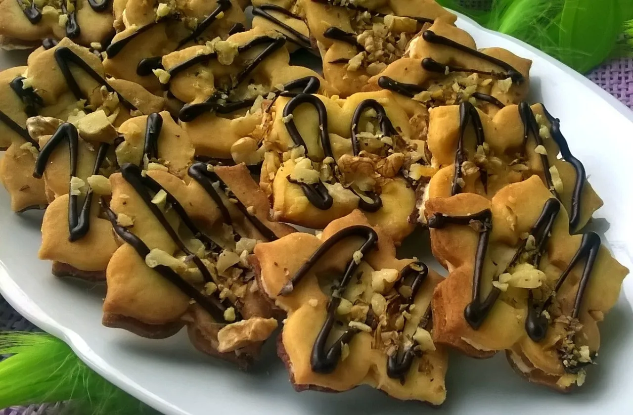 pomysły na dekoracje ciastek chałwowych