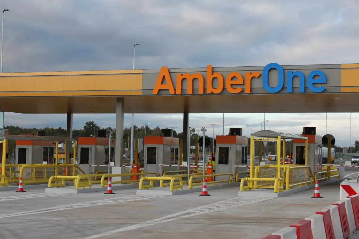 Autostrada A1 AmberOne bramki opłat