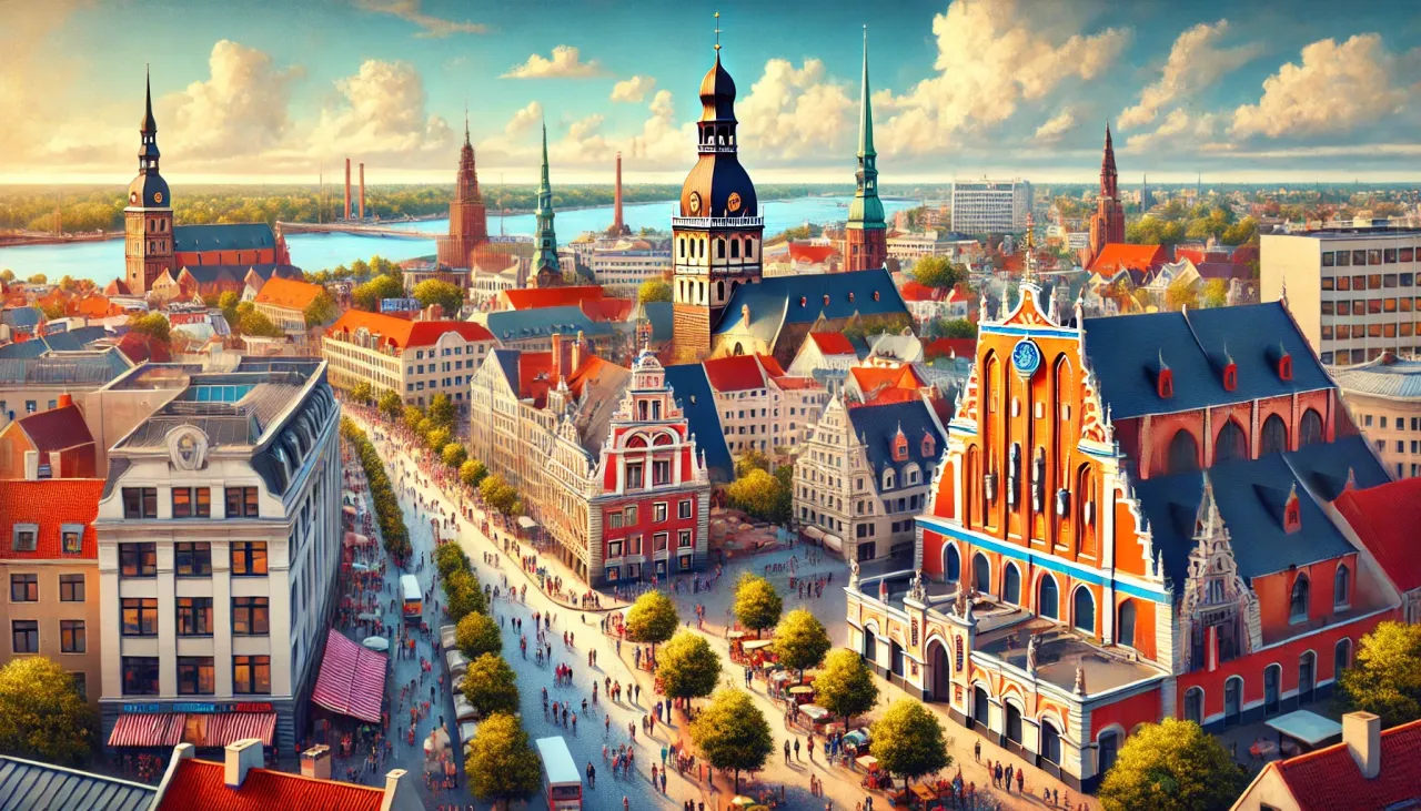 Ryga bezpieczny turysta