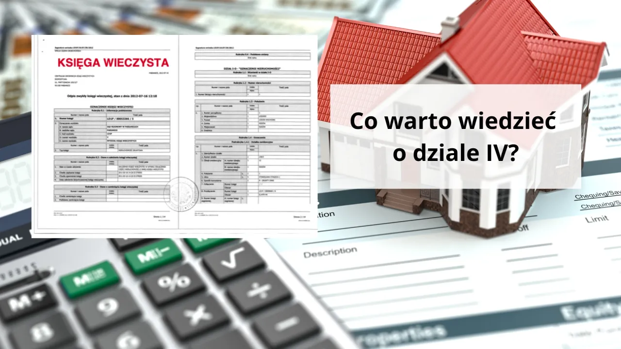 księga wieczysta dział IV hipoteka