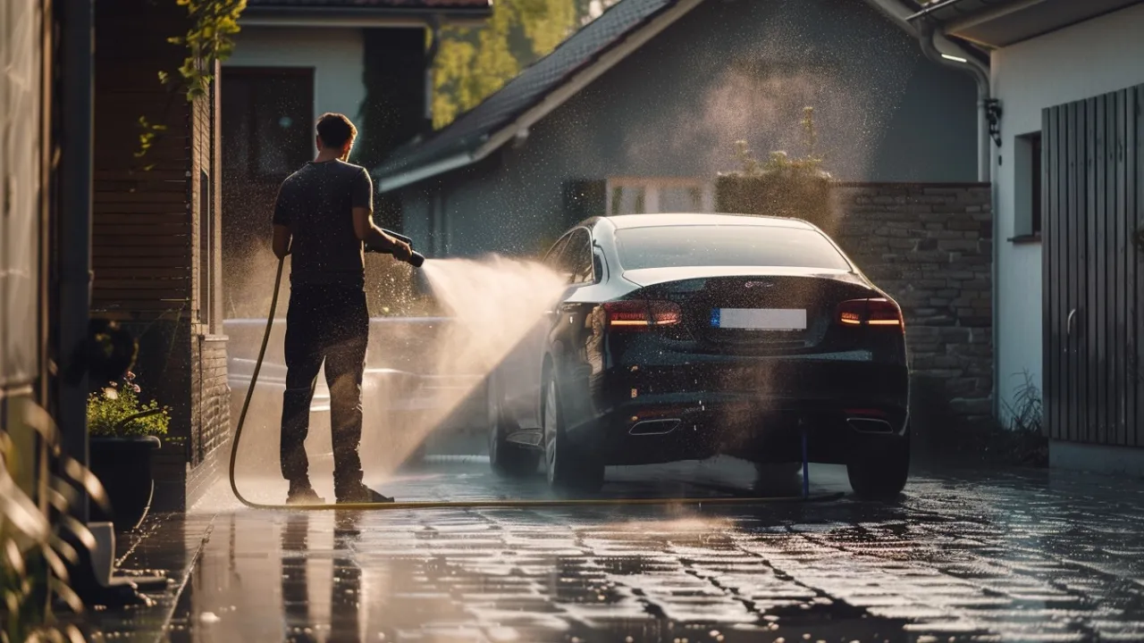 Mycie samochodu na posesji legalne warunki