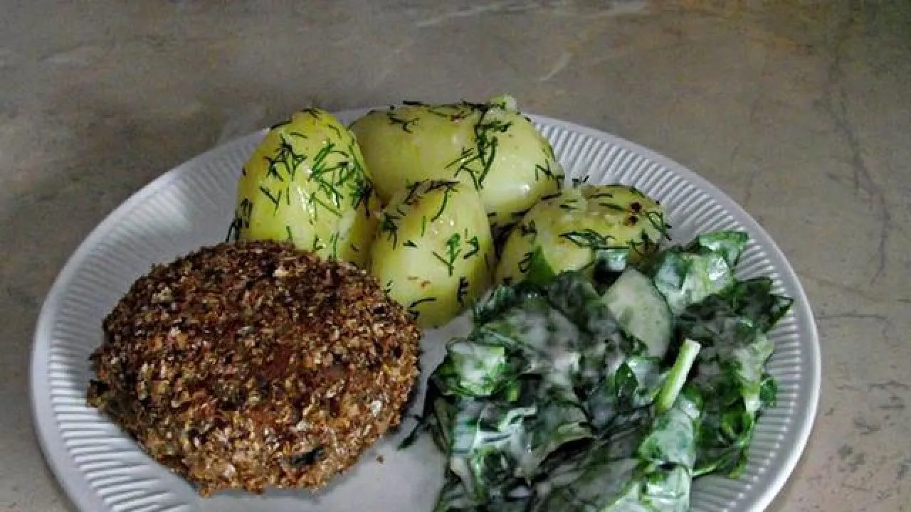 Wegańskie kotlety z siemieniem lnianym i chia