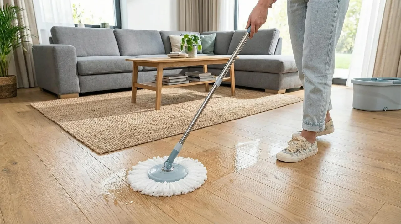 mop płaski i okrągły porównanie