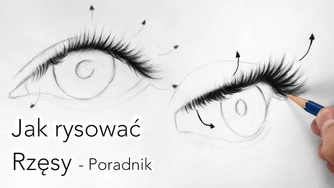 Jak narysować rzęsy eyelinerem krok po kroku