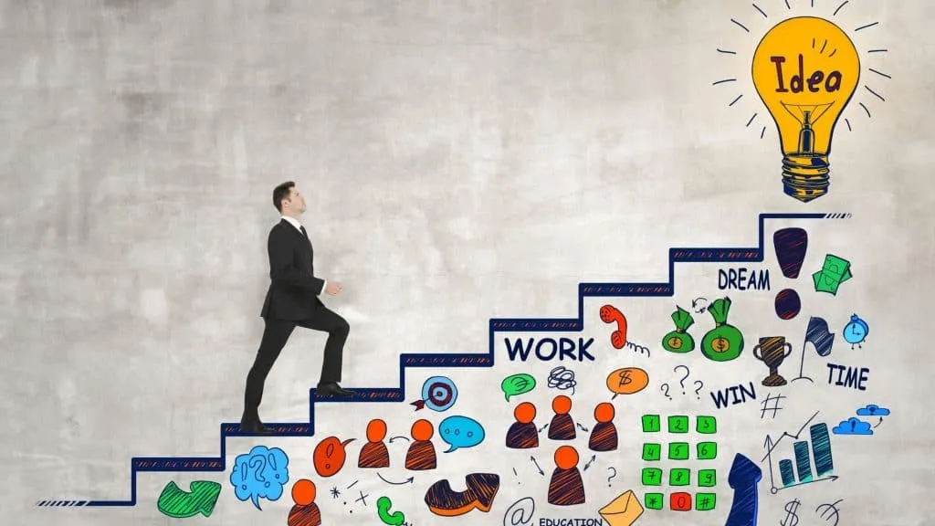 młoda osoba z potencjałem rozwój kariery