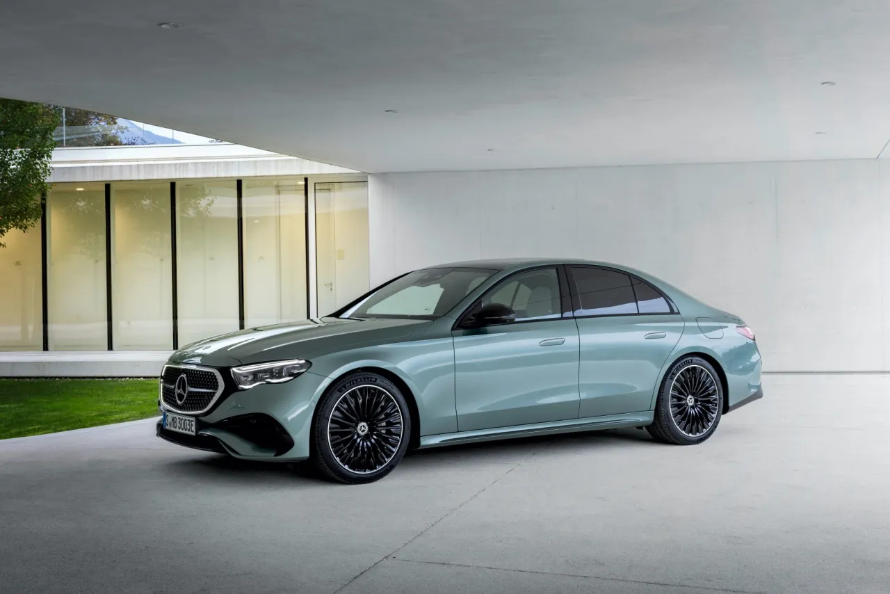 Mercedes Klasy E W214 design zewnętrzny
