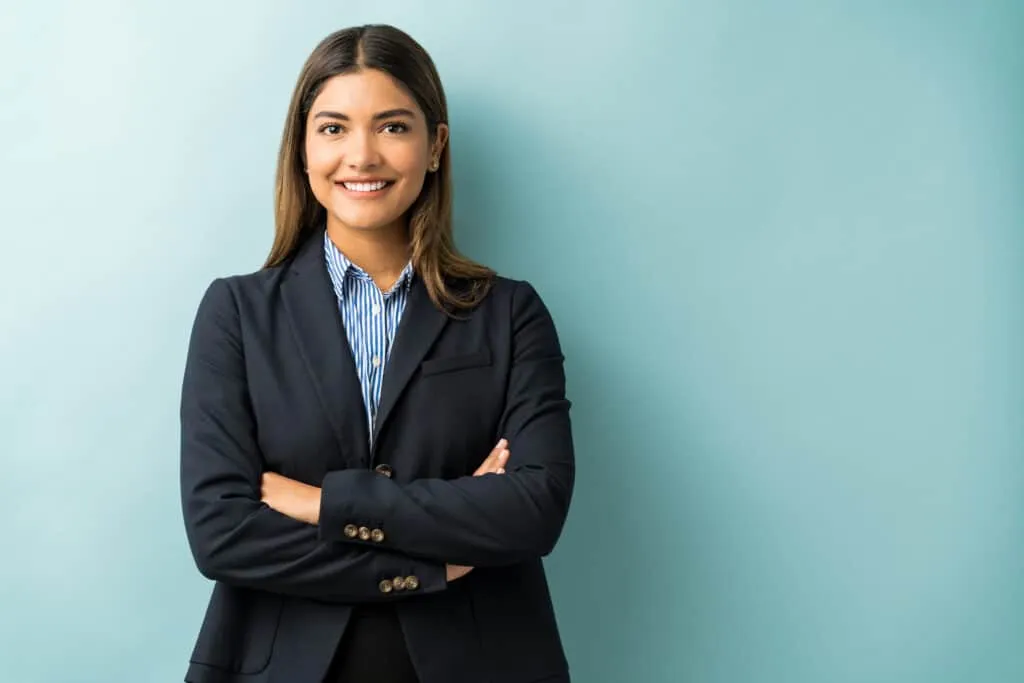 profesjonalny str&oacute;j do zdjęcia CV, business casual, business professional