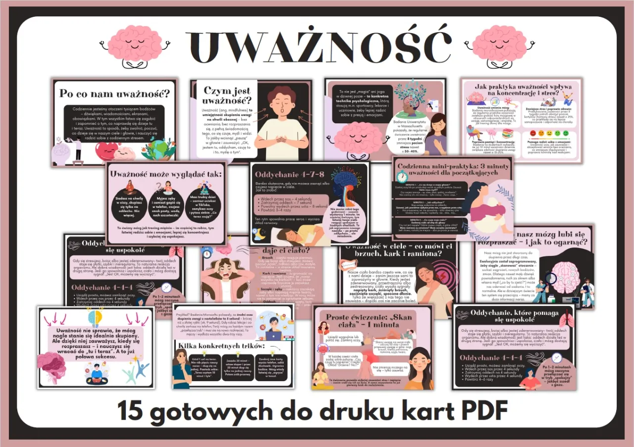 Uważność w życiu codziennym przykłady