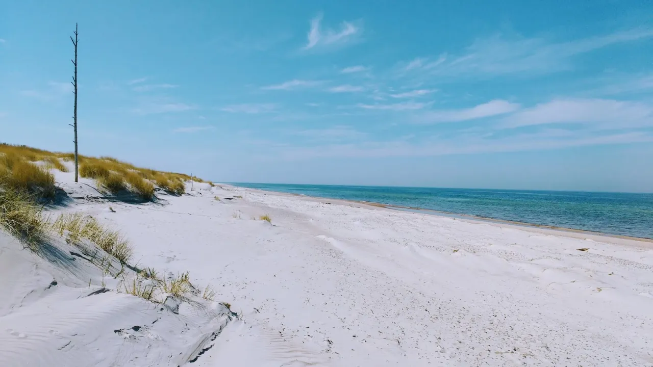 Plaża Rowy Słowiński Park Narodowy