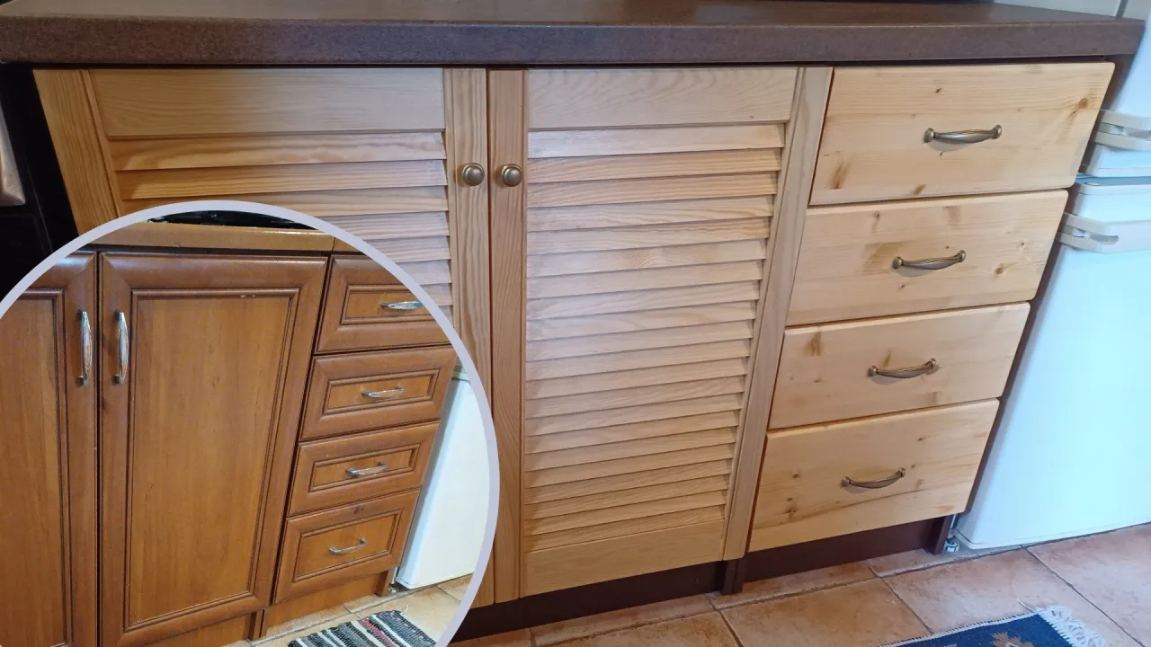 malowanie front&oacute;w kuchennych farbą renowacyjną