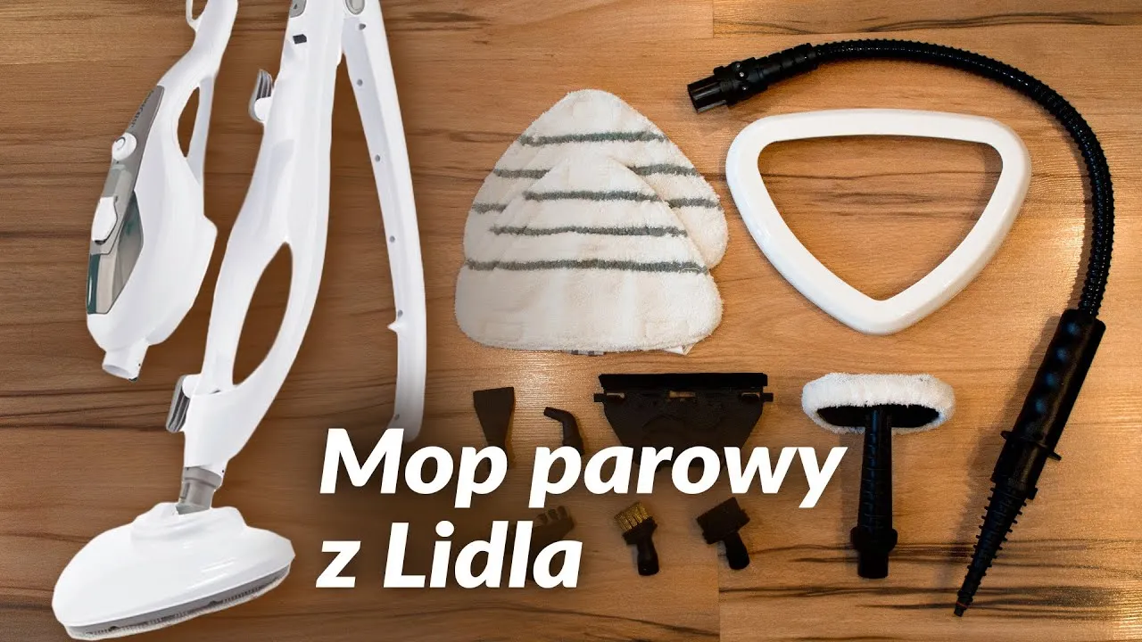 Mop parowy Silvercrest Lidl w akcji