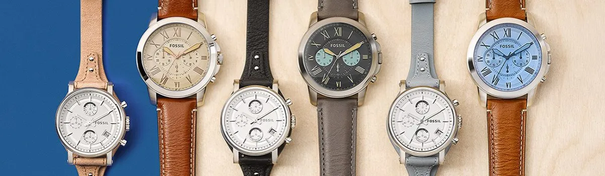 damskie zegarki fossil różne kolekcje