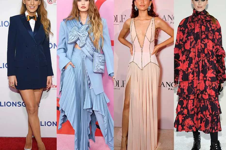 Współczesne ikony stylu glamour czerwony dywan