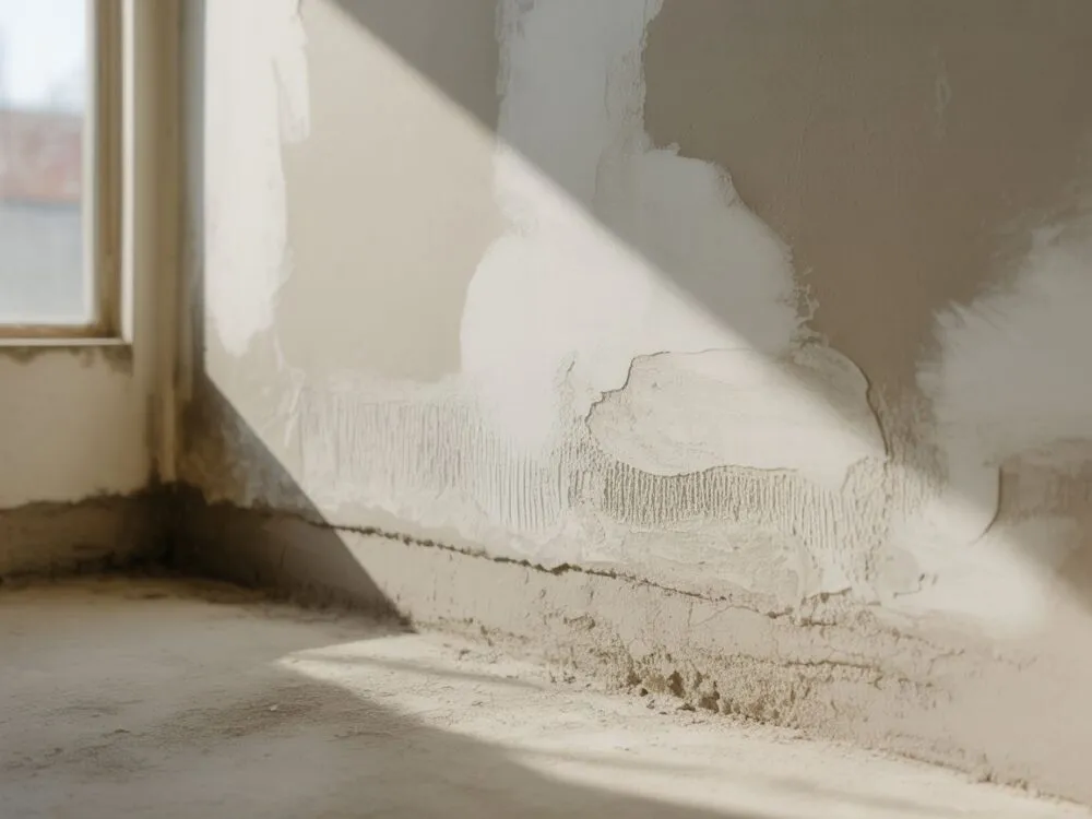 uszkodzona gładź odspajanie pęcherze