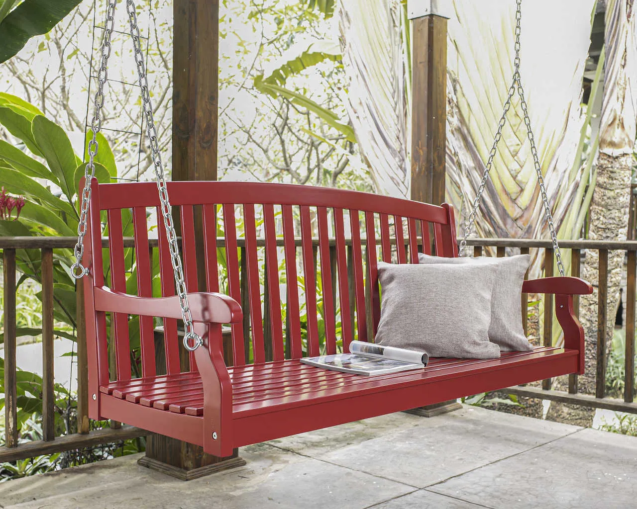 budowa drewnianej ławki do huśtawki krok po kroku