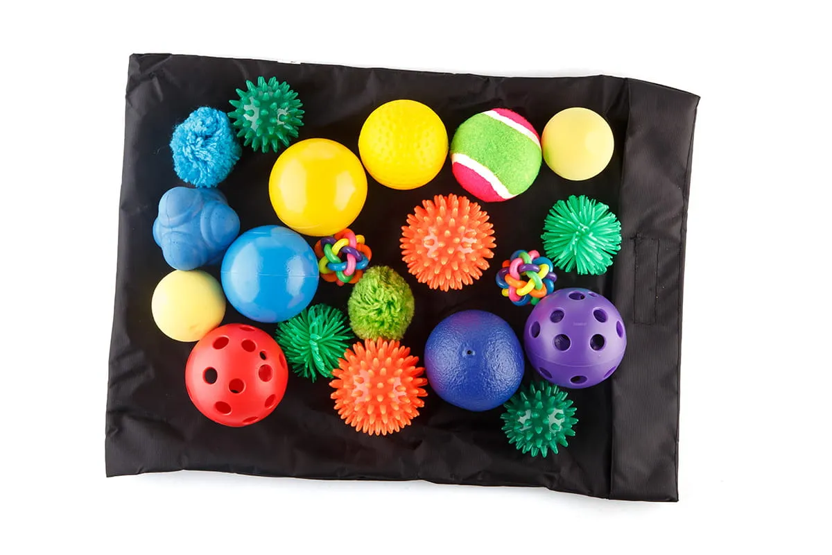 Porównanie piłek sensorycznych różnych marek