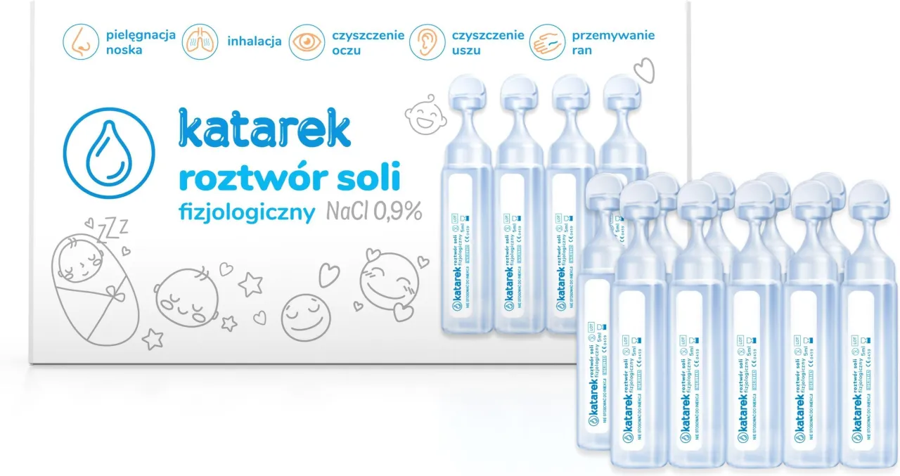 sól fizjologiczna ampułki butelka