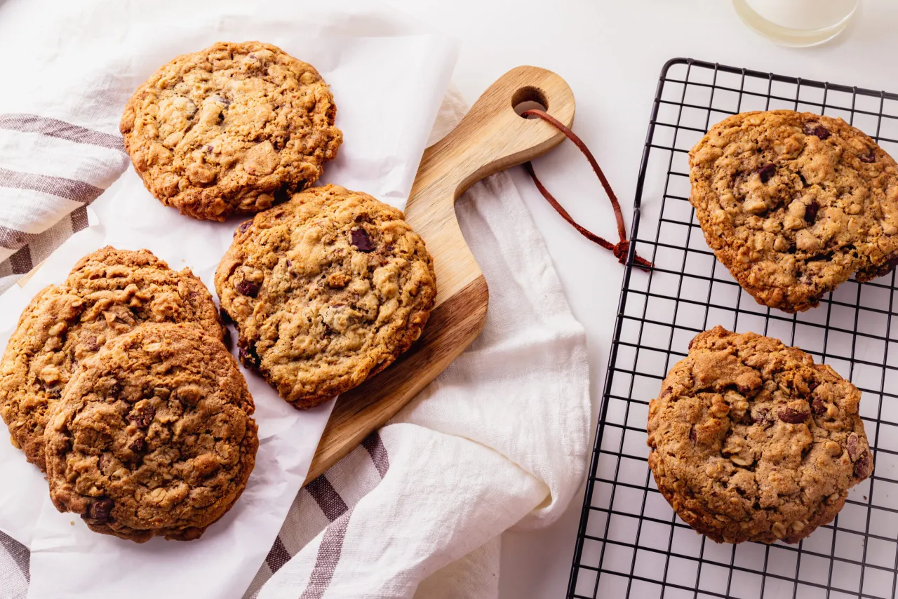 różne rodzaje ciastek owsianych