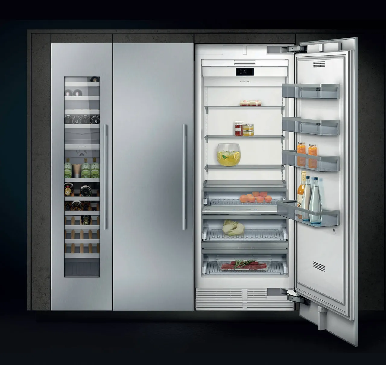 Rodzaje paneli sterowania zamrażarką pokrętło i elektroniczny