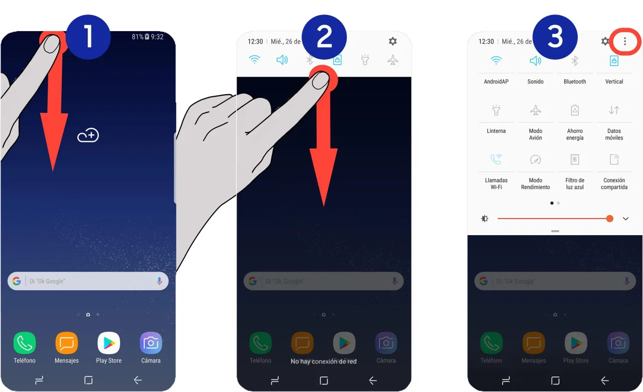 Samsung J5 ukryj aplikacje ustawienia ekranu głównego