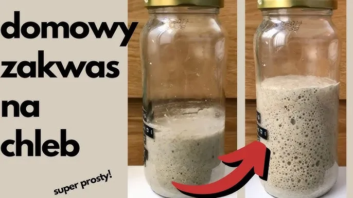 zakwas chlebowy w słoiku