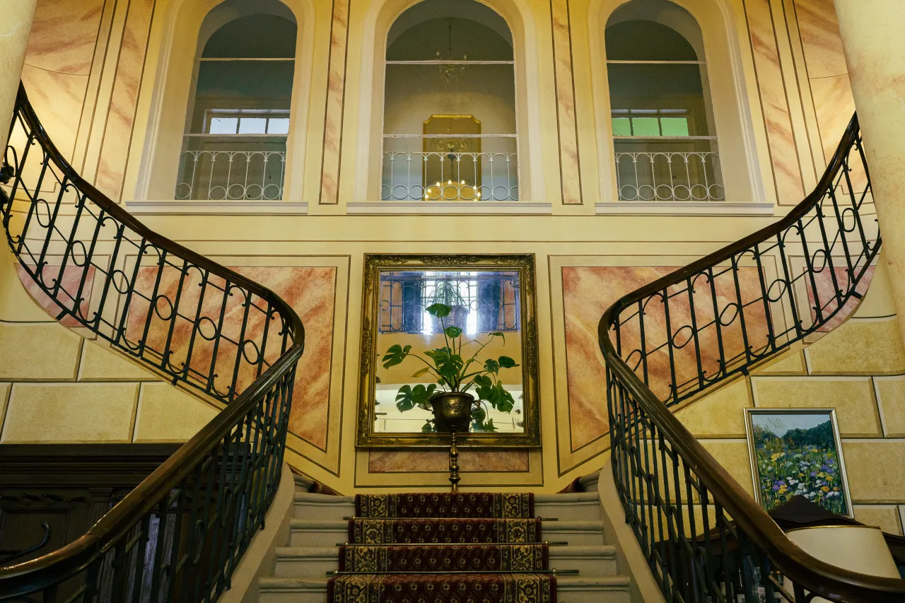 Pałac Walewice wnętrza apartament Napoleona