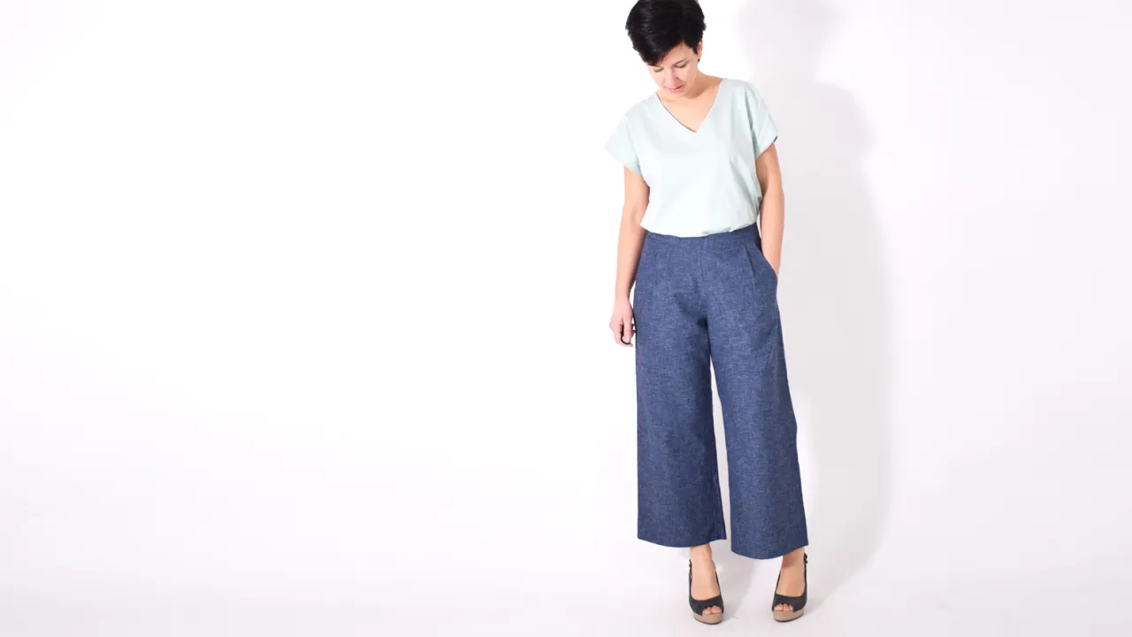 Damen Hosen Schnitte Vergleich Marlene Culottes Straight Leg