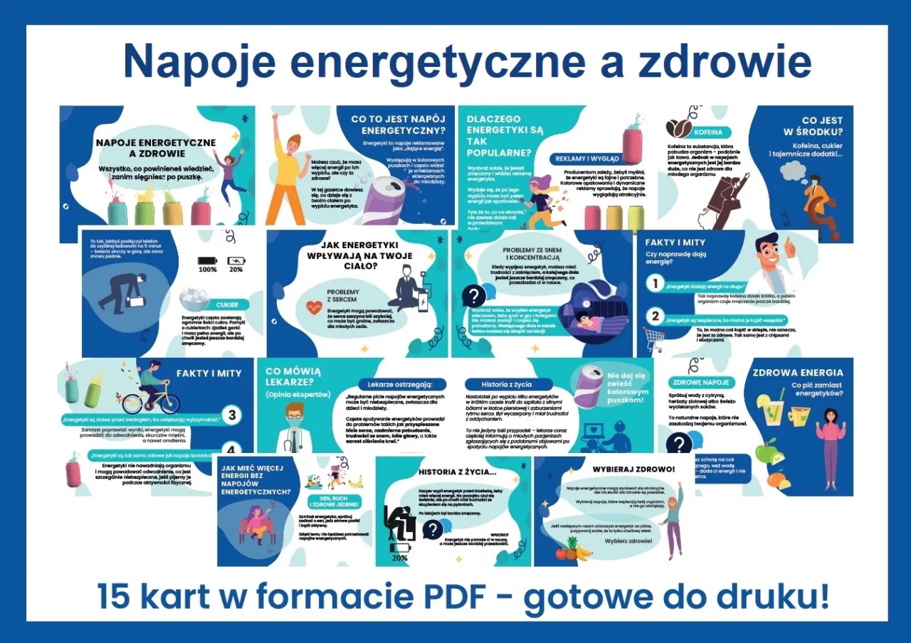 Uzależnienie od napoj&oacute;w energetycznych mechanizm