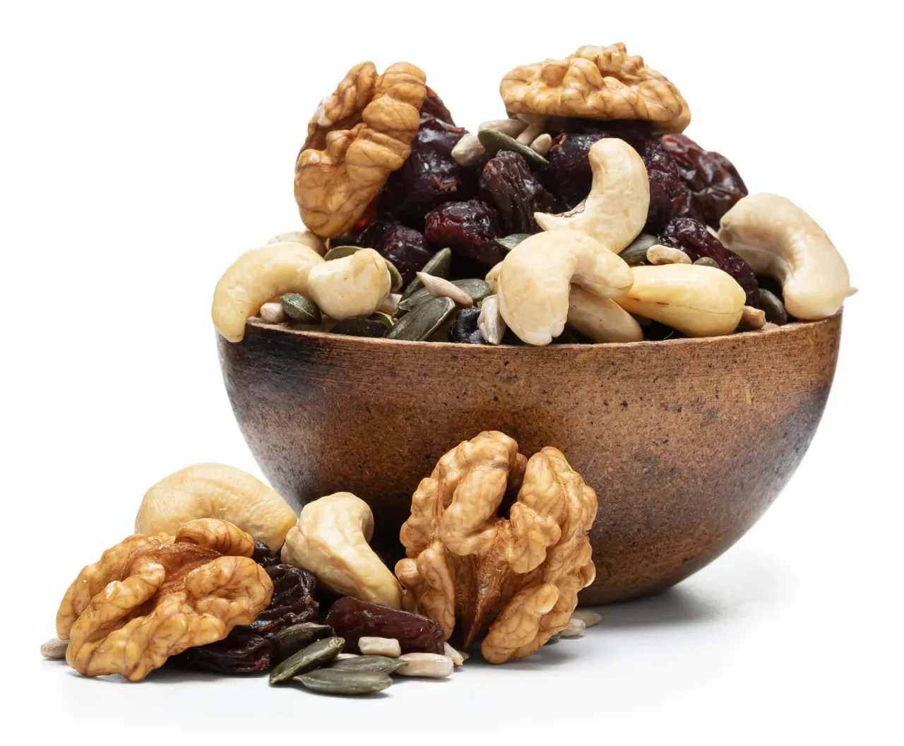 mieszanka orzechów i nasion