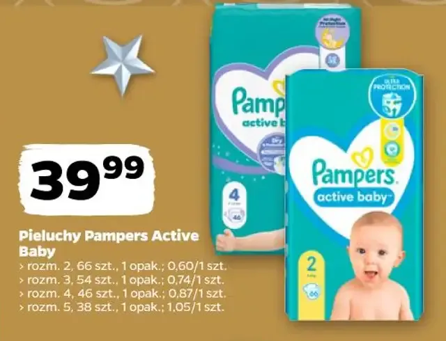 promocje na pieluchy pampers w sklepach