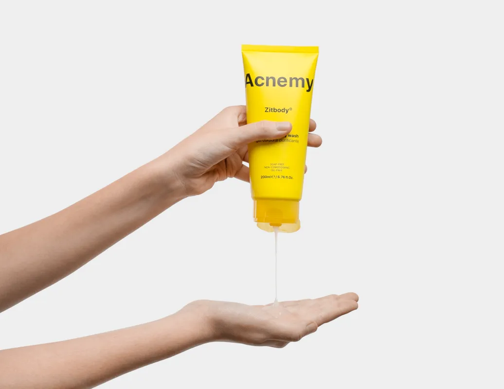 Produkty do mycia plec&oacute;w z kwasem salicylowym