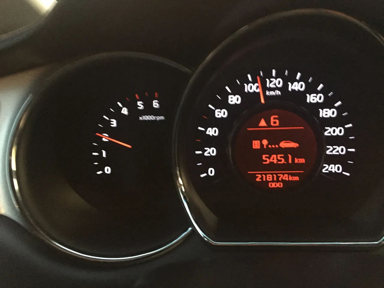 kontrolka DPF Kia Cee'd