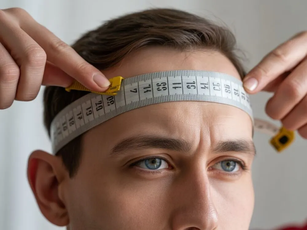 Jak prawidłowo zmierzyć obwód głowy miarką krawiecką