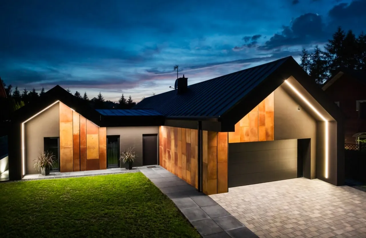 Modne kolory elewacji domu 2024 inspiracje