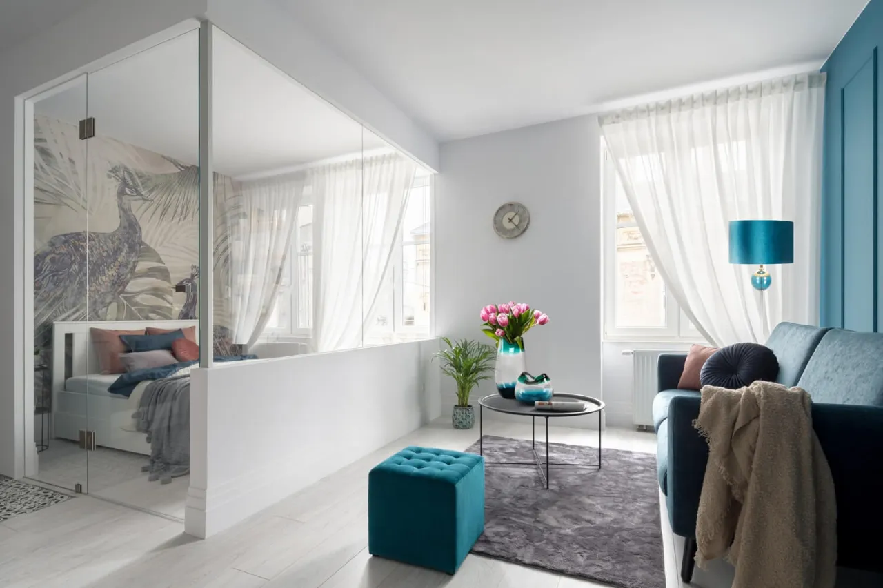 aranżacje okien z dwoma oknami