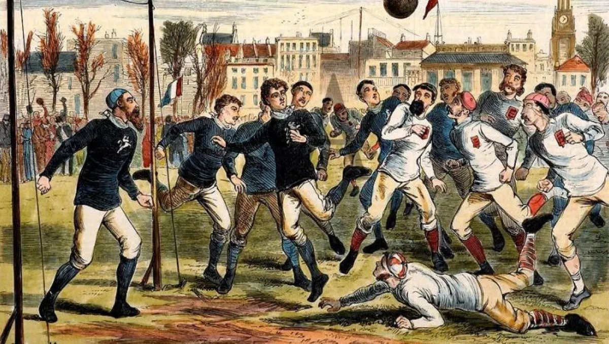 Angielskie szkoły publiczne XIX wiek piłka nożna