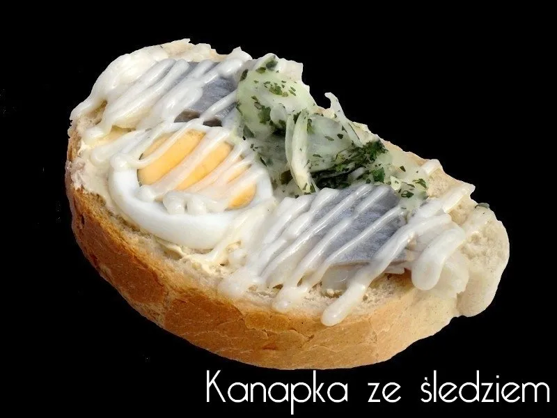 cieszyńskie kanapki śledziowe